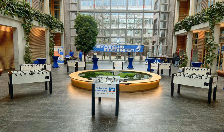 Kickerturnier im Atrium Kickerturnier im Atrium