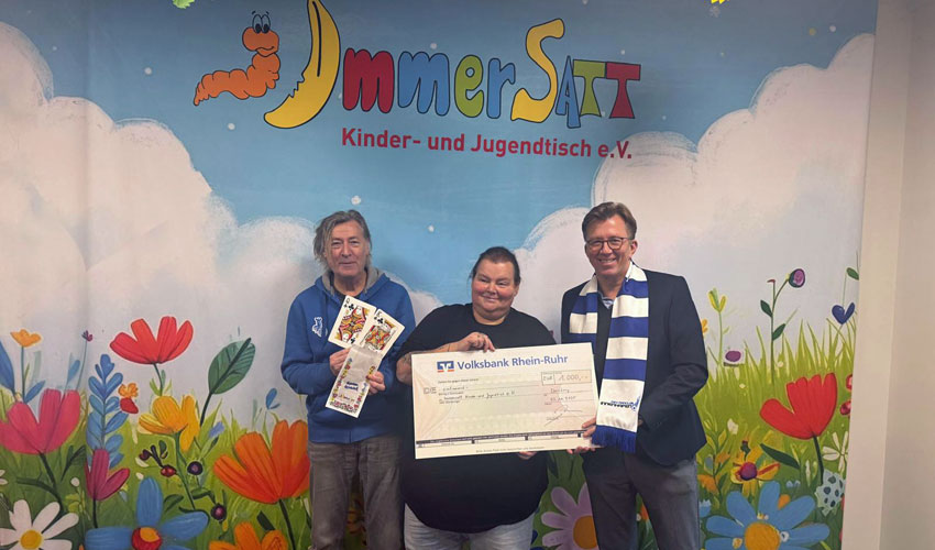 Scheck an Immersatt Scheck an Immersatt