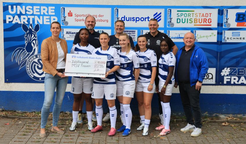 Spende an MSV Frauen Spende an MSV Frauen